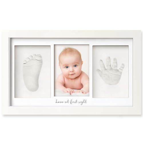 Baby Hand Footprint Kit - Newborn Keepsake Frame