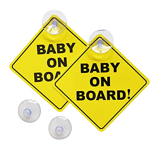 Baby On Board Car Sticker 2PCS