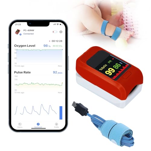 Baby Oxygen Monitor with Bluetooth App