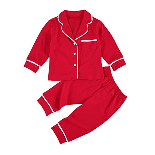 Baby Pajama Set, 2- Pieces Sleepwear for Unisex Kids