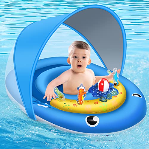 Baby Swimming Ring with Canopy