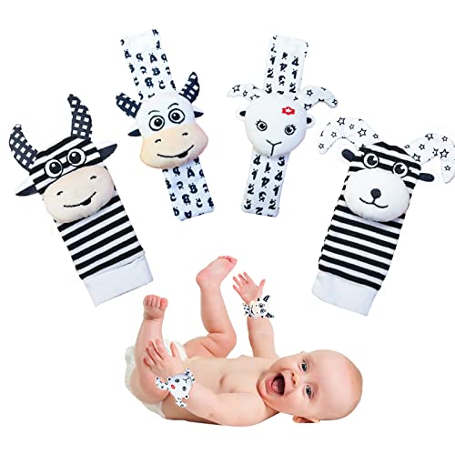 Baby Wrist Rattles and Foot Finder Rattle Socks