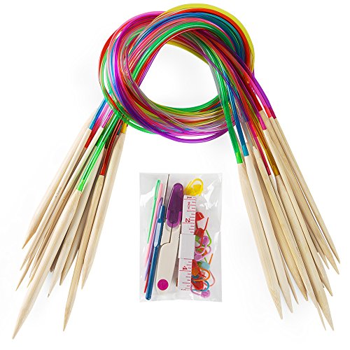 Bamboo Circular Knitting Needles Set