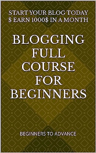Beginner's Blogging Course