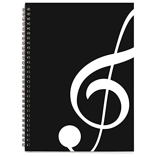 Black Music Composition Manuscript Notebook