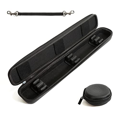 Black Venmark Conductor Baton Case with Adjustable Inserts and Storage Case
