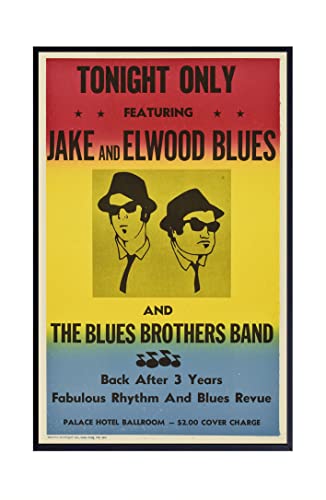 Blues Brothers Poster Frame 12x18