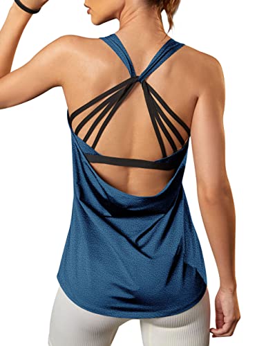 BMJL Womens Tank Top with Built in Bra