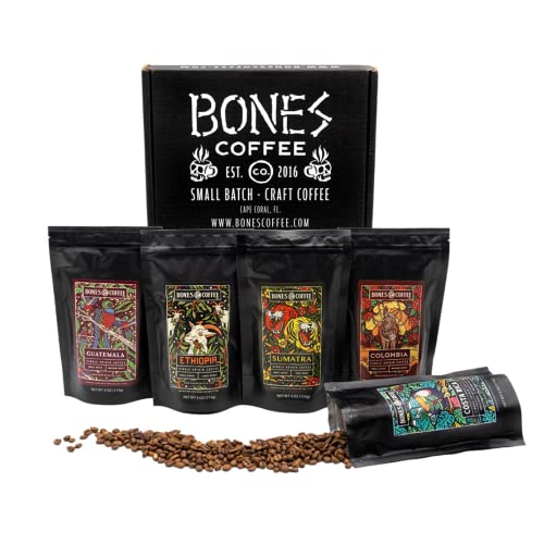 Bones Coffee Company World Tour Sampler Gift Box