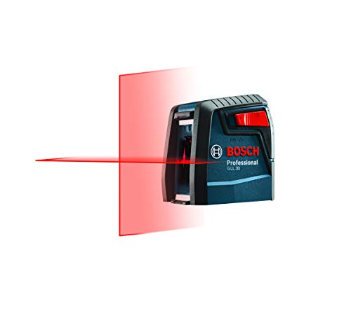 BOSCH GLL30 Self-Leveling Cross-Line Laser Level with 360° Mount