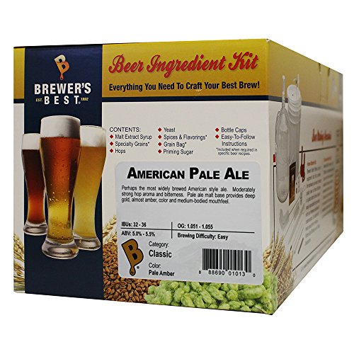 Brewers Best American Pale Ale Home Brewing Ingredient Kit