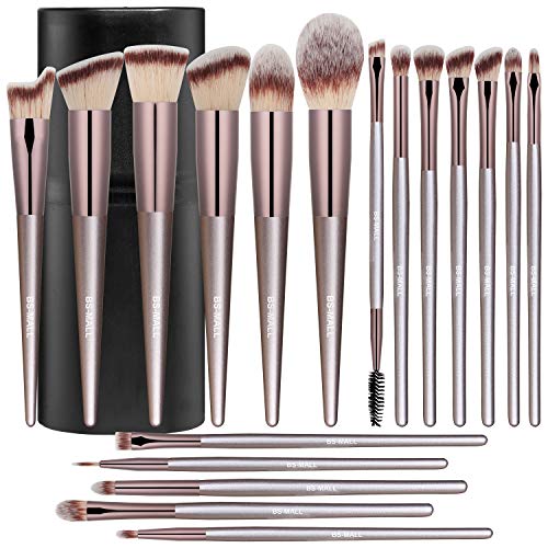 BS-MALL Makeup Brush Set 18-Piece Premium Synthetic