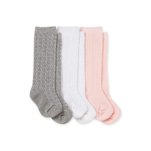 Burt's Bees Baby Cable Knit Knee-high Socks