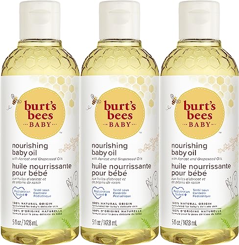 Burt's Bees Baby Nourishing Baby Oil - Natural 5oz