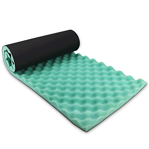 BXI Egg Crate Soundproofing Foam - 39.4 X 13.4 X 1 Inches Soundproof Panels