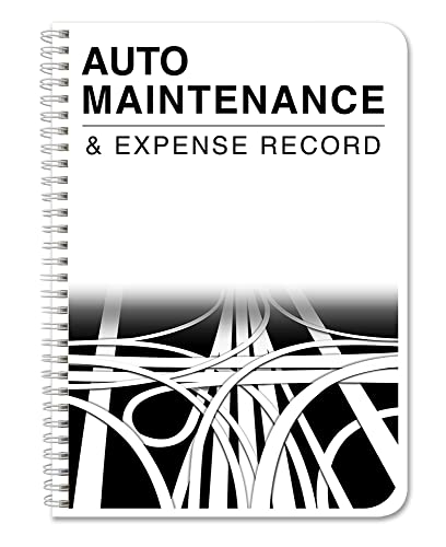 Car Maintenance Logbook & Expense Tracker - 5" x 7", 100 Pages
