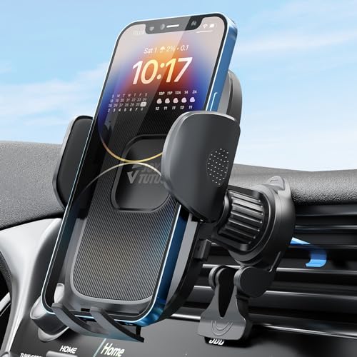 Car Vent Phone Holder With Military-Grade Hook Clip