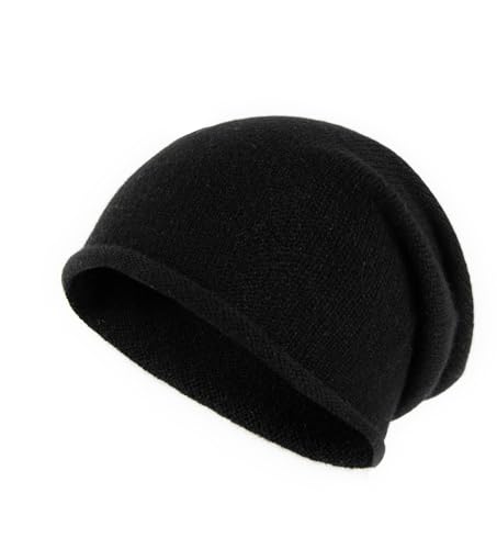 Cashmere Slouchy Beanie Hat