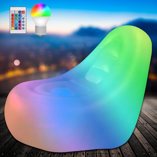 Ccinnoe LED Air Sofa with Remote Control