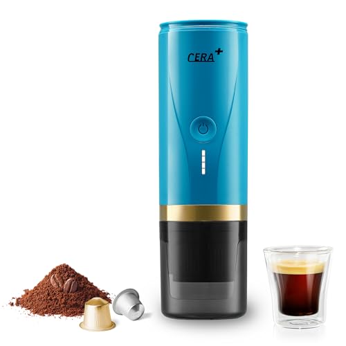 CERA+ Portable Espresso Machine (Blue)