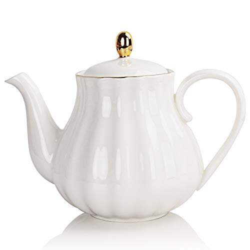Ceramic Tea Pot with Removable Infuser
