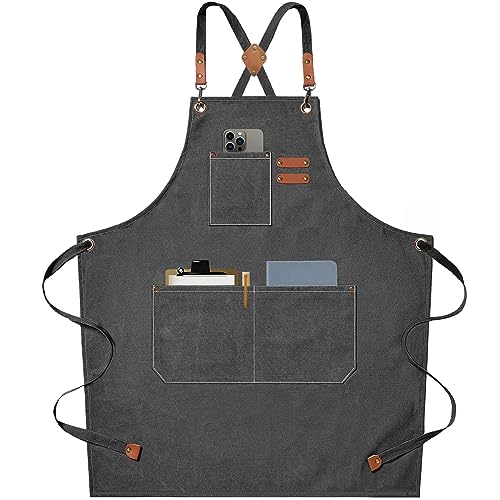 Chef Aprons with Large Pockets