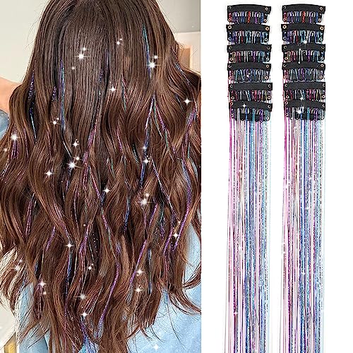 Clip in Hair Tinsel Pack