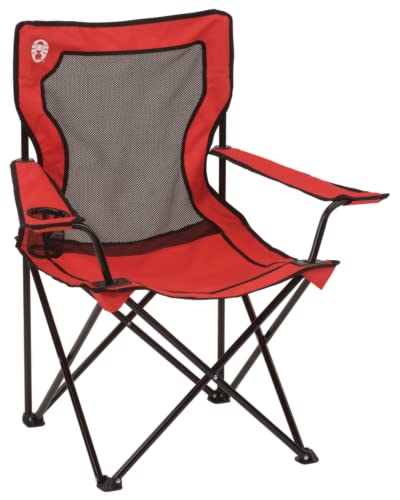 Coleman Camp Chair with Cooling Mesh and Cup Holder