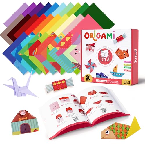 Colorful Origami Paper Set for Kids