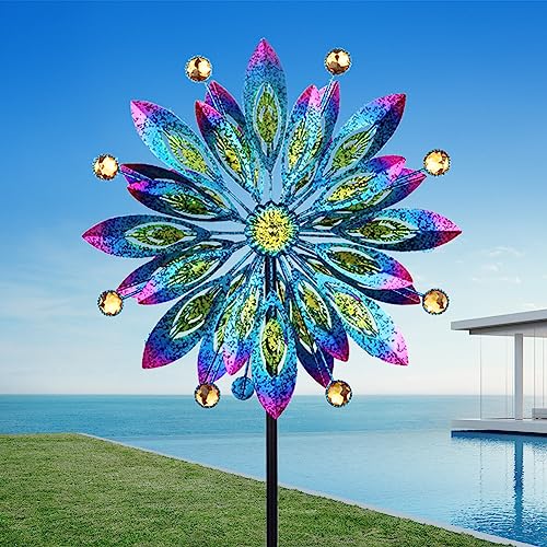 Colorful Outdoor Metal Wind Spinner