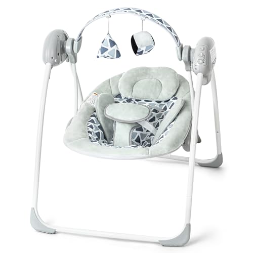 Comfortable Baby Swing with Music & Timer