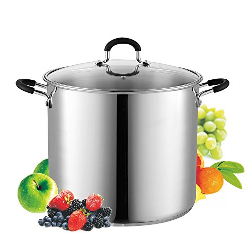 Cook N Home Stainless Steel Stockpot 12 QT