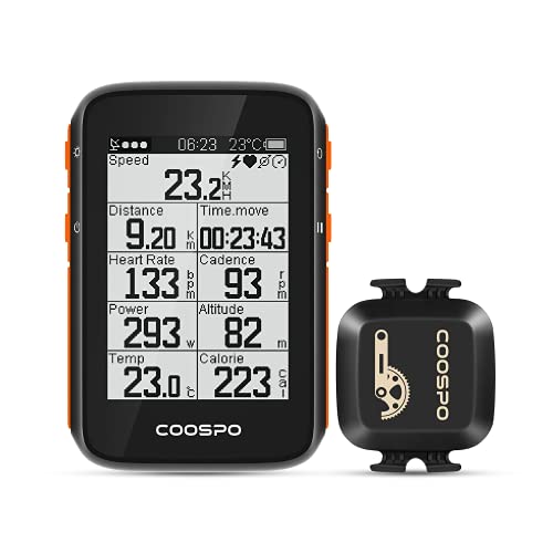 COOSPO Bike Computer Wireless GPS