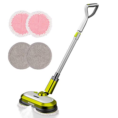 Cordless Electric Spin Mop with Water Spray