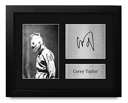 Corey Taylor Signed Autograph Memorabilia Picture
