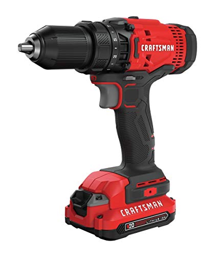 Craftsman V20 Cordless Drill/Driver Kit with Battery & Charger