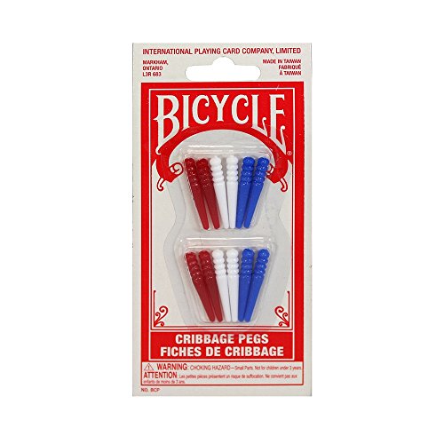 Cribbage Pegs by Bicycle (12 Pack)