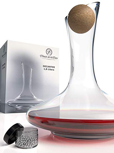 Crystal Wine Decanter with Accessories