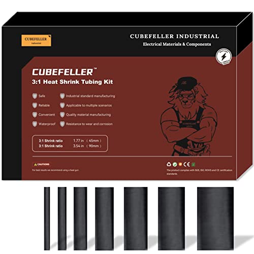 CUBEFELLER® Heat Shrink Tubing Kit