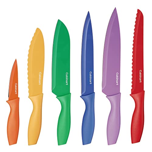 Cuisinart Multicolor 12-Piece Kitchen Knife Set