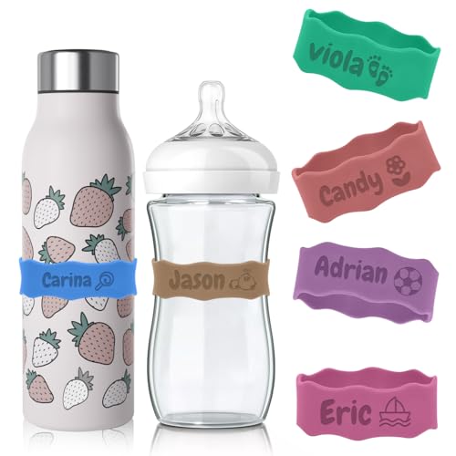 Custom Water Bottle Name Bands
