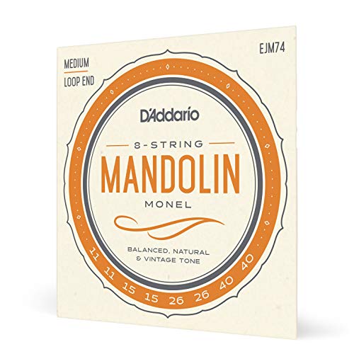 D'Addario Mandolin Monel Set