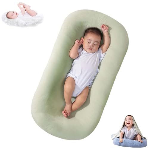 DAOLUAN Organic Baby Lounger Pillow in Green