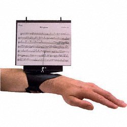 DEG Music Products Flutist's Friend Flute Lyre with Flip Folder