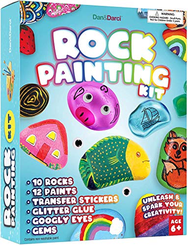 Deluxe Rock Painting Kit for Kids