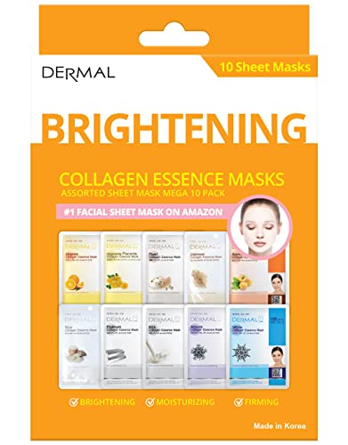 DERMAL Brighten Collagen Masks