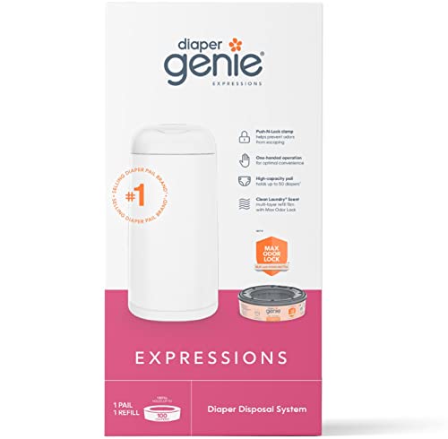 Diaper Genie Expressions: Odor-Control Diaper Disposal System
