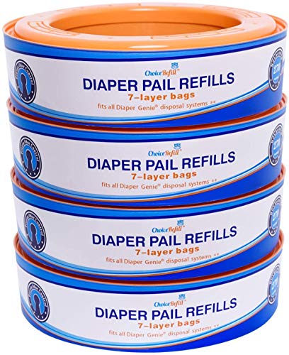 Diaper Genie Pails Refill 4-Pack, 1080 Count