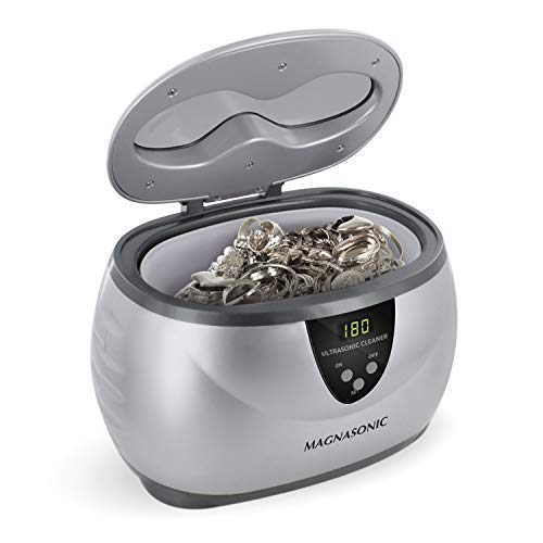 Digital Ultrasonic Jewelry Cleaner for Eyeglasses and More by Magnasonic
