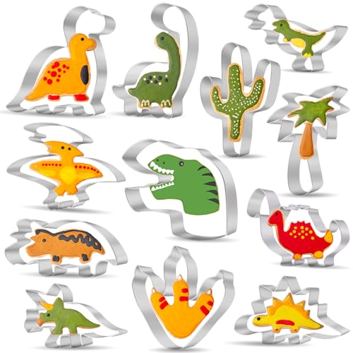 Dino Cookie Cutters 12pcs